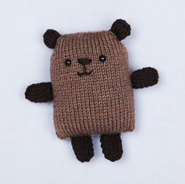 Loom Knit Bear #L10044