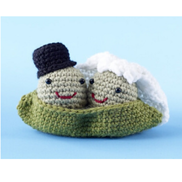 Amigurumi Two Peas in a Pod