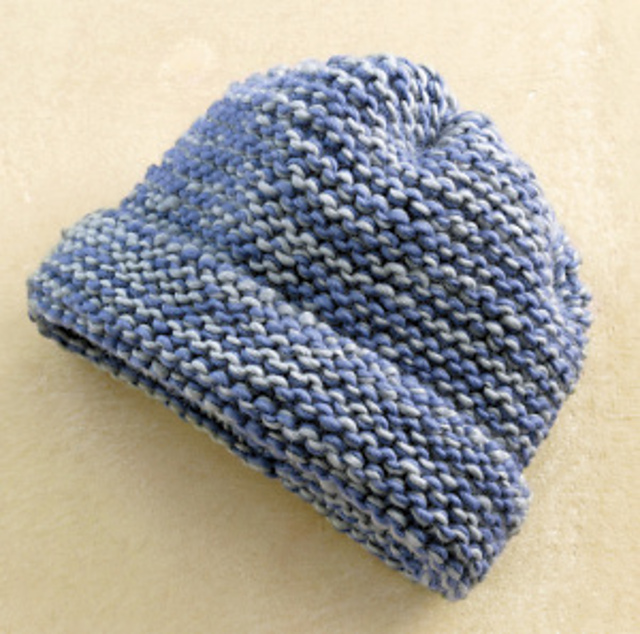 Loom Knit Tweedy Hat #L0717