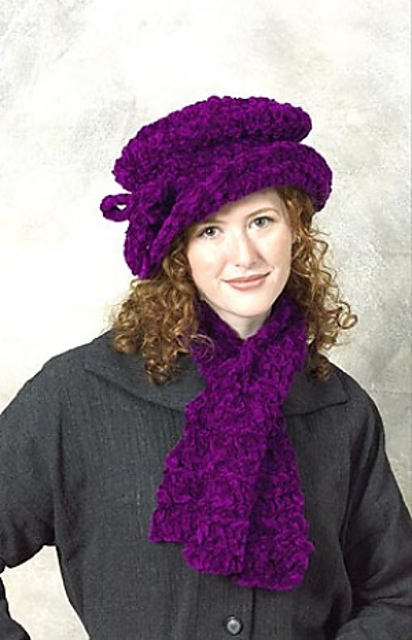 Ripple Scarf & Hat (Scarf)