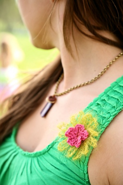 Flower Pin #L0319AD