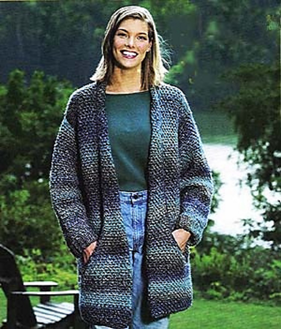 Ravelry: Flattering Jacket (knit) pattern by Lion Brand Yarn