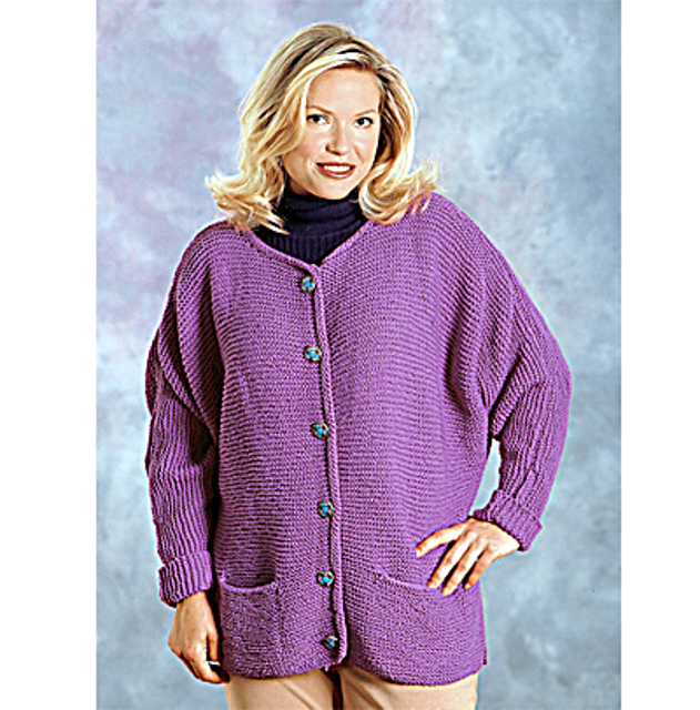 One-Stitch Cotton Cardigan
