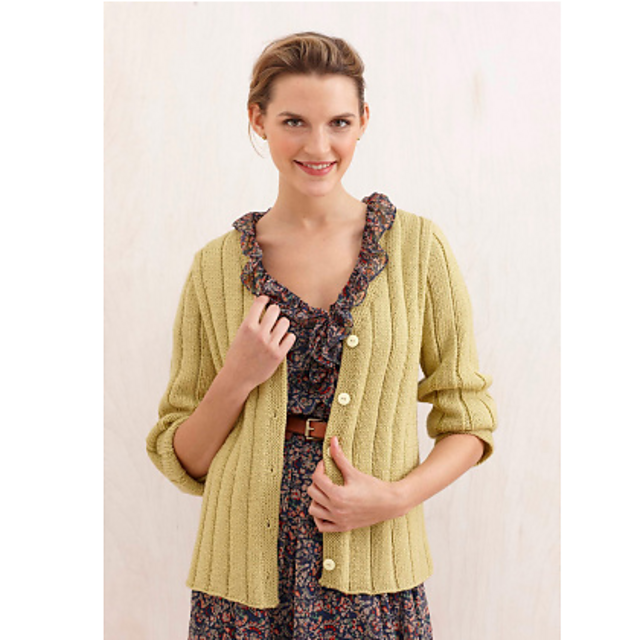 Wide Rib Cardigan