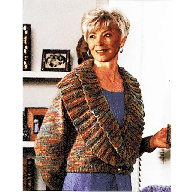 Shawl Collared Sweater #650