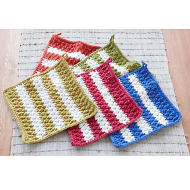 Striped Dish Mats #80791AD