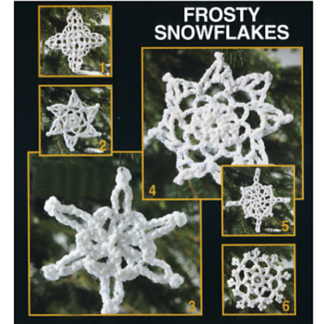 Snowflake Ornament (Frosty Snowflakes)