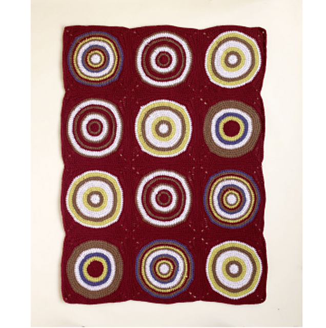 Skipping Stones Afghan