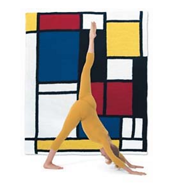 Mondrian Blanket