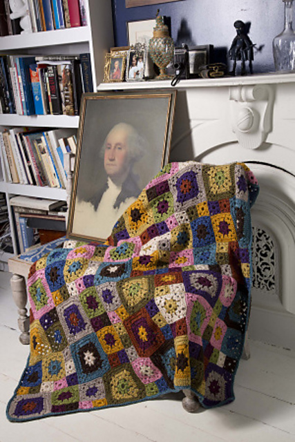 Garden Patch Granny Afghan