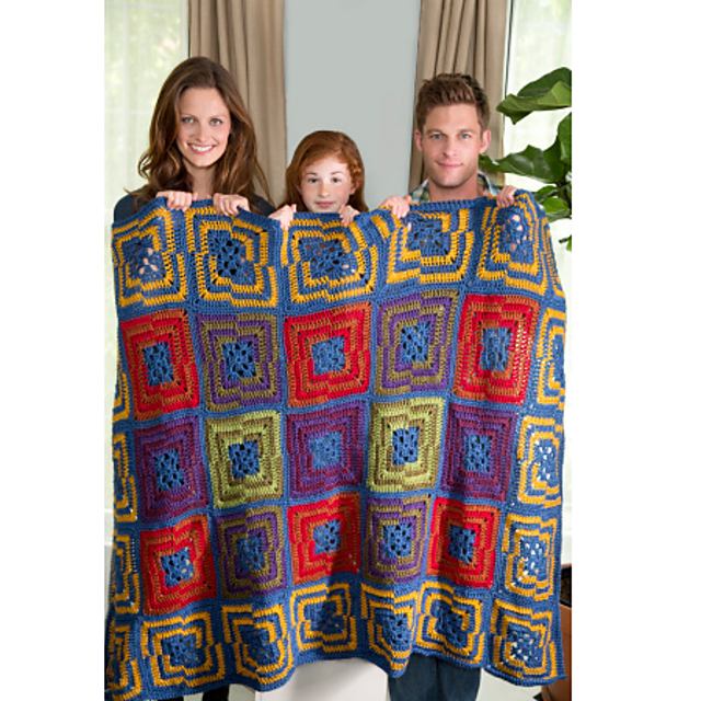 Artfully Askew Afghan