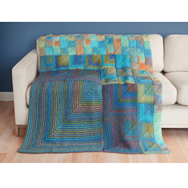 Modular Miters Afghan