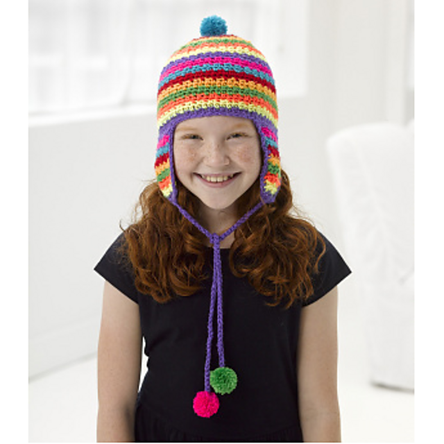 Colorful Earflap Hat