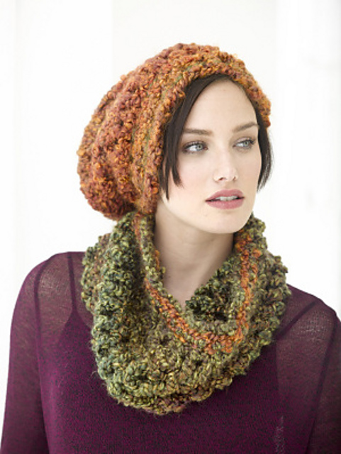 Quick Cushy Hat and Cowl Set (Cowl)