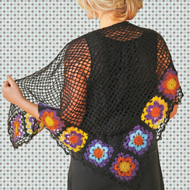 Wild Flower Shawl