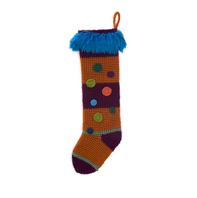 Striped Colorburst Stocking