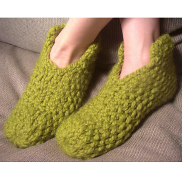 Loom-Knit Chunky Footies