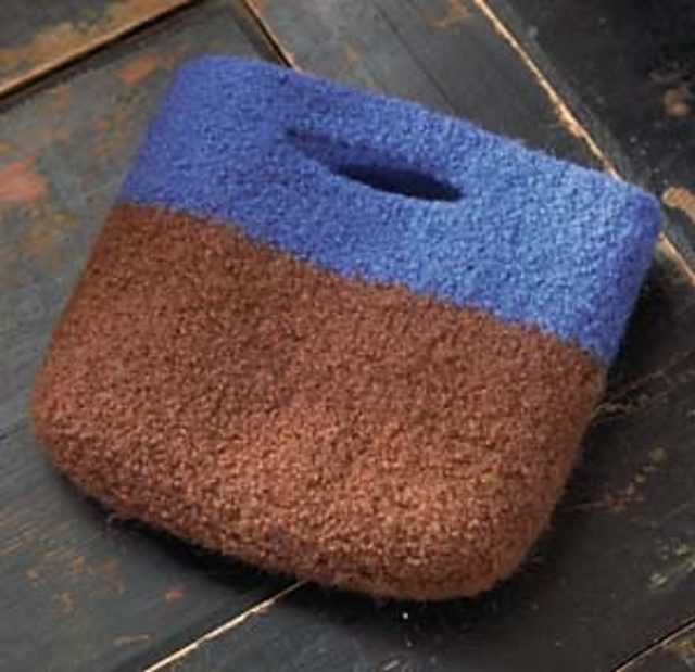 Around Town Felted Bag (knit)