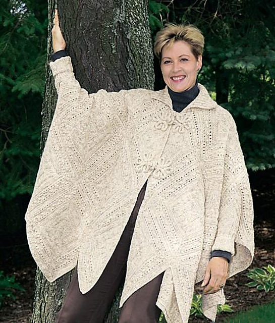 Counterpane Poncho #978