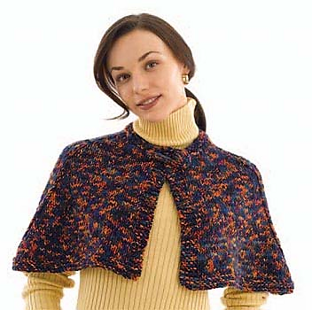 Quick Knit Capelet #40476