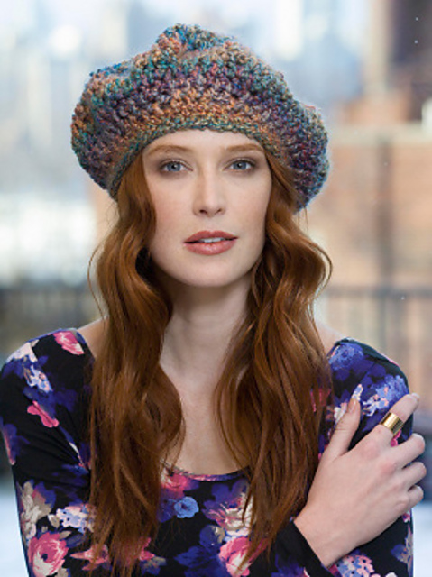 Painterly Beret
