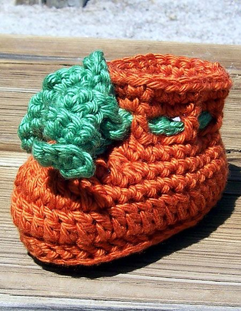My Little Pumpkin Set: Booties