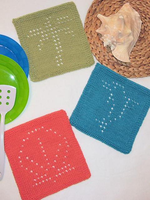 Summer Fun Dishcloths