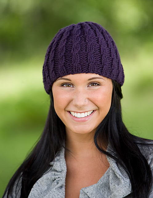 Corinna's Cable Hat