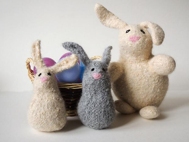 Fuzzy the Bunny and Mini Bunnies