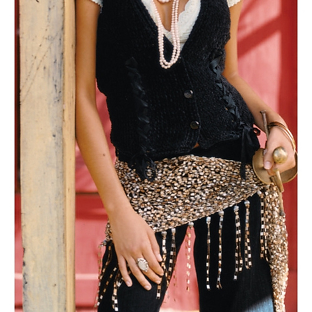 #18 Beaded Sarong