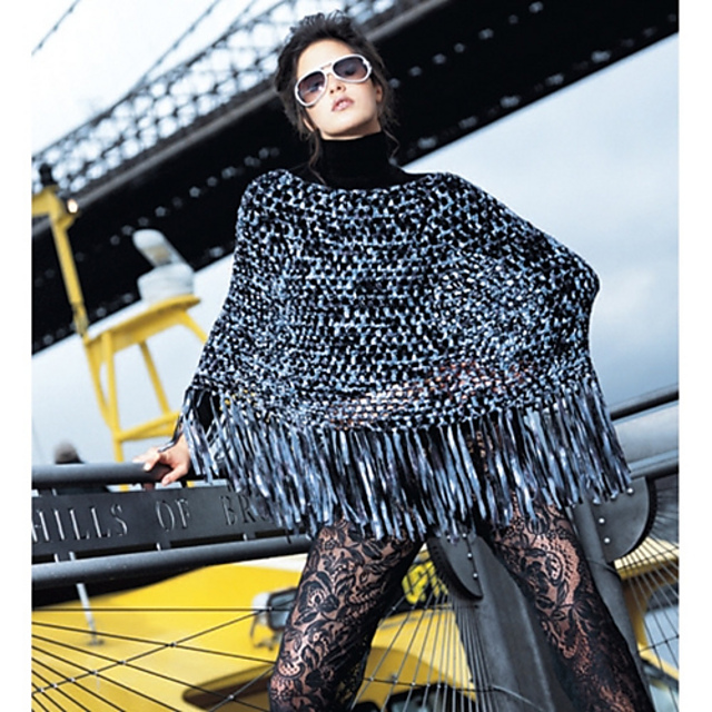 #21 Mesh Poncho