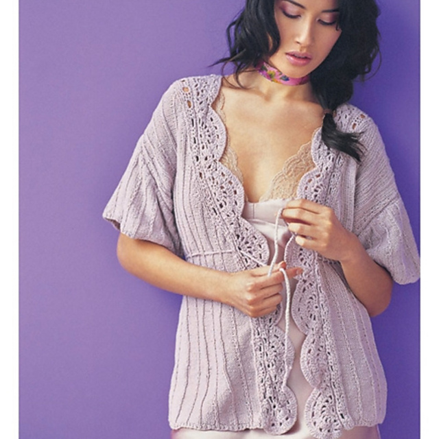 #25 Scallop Edge Kimono