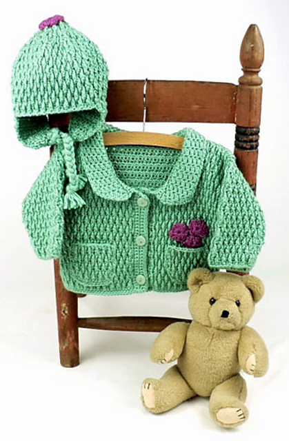 Baby Jacket & Hat: Hat