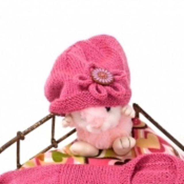 Keeping It Simple Baby Jacket & Hat (Hat)