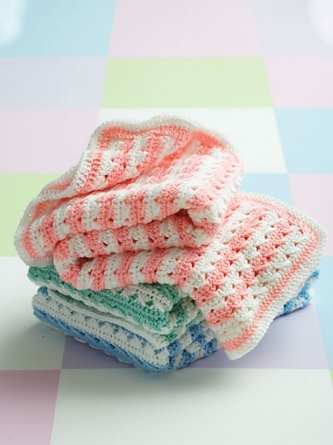 Crochet Stripes Blanket