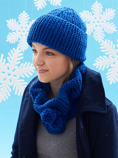 Cowl and Hat Set: Cowl