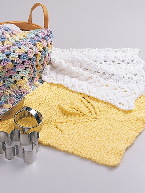 Tulip Bud Dishcloth