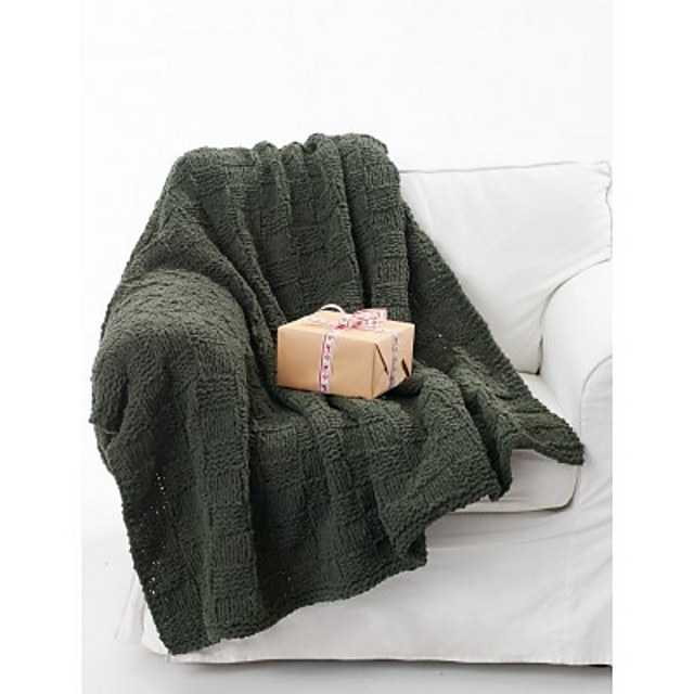Cozy Checkerboard Afghan
