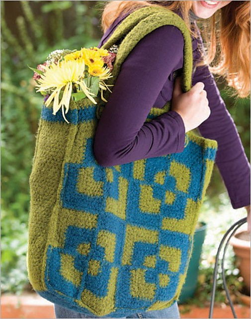 Beverly's Felted Tote