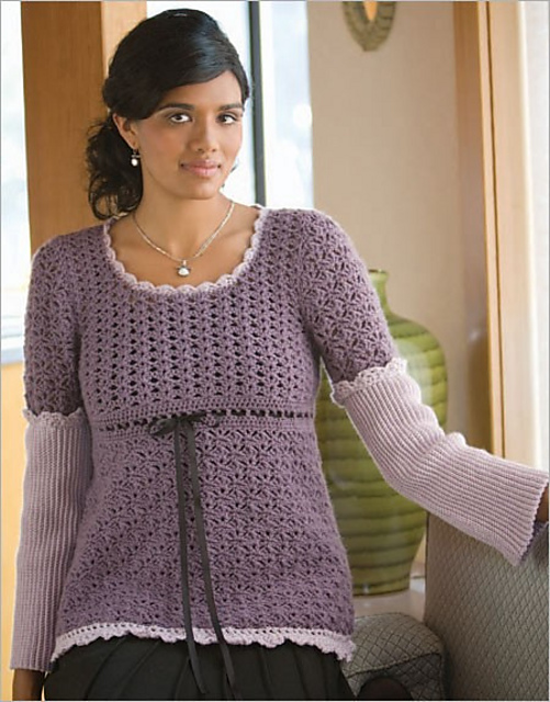 Frosted Plum Pullover