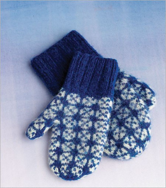 Ice Harbor Compass Mittens