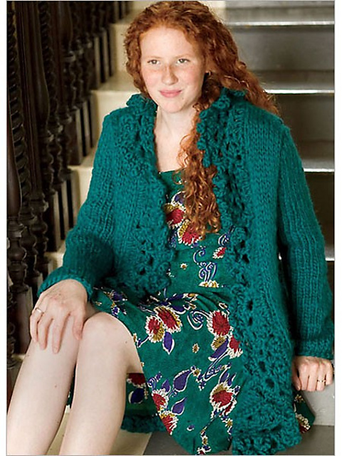 Lace-Edge Coat