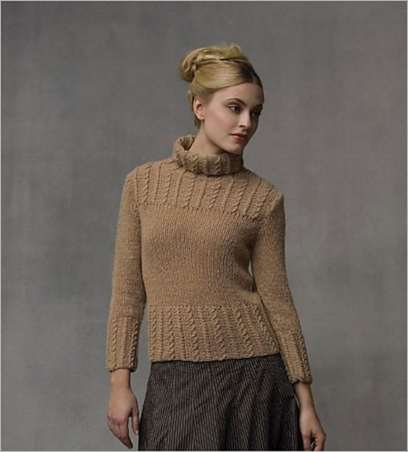 Mini Cable Pullover