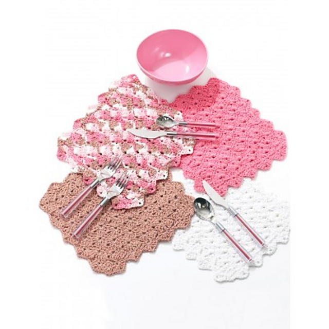 Lacy Scallops Dish Cloth