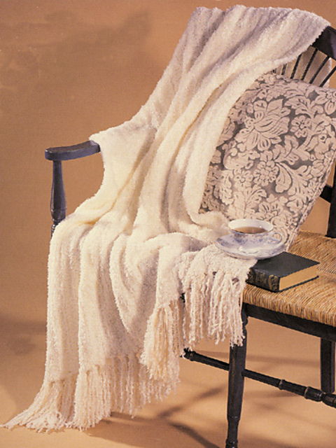 Fancy Rib Throw