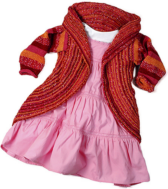 Polkadot Circular Cardigan