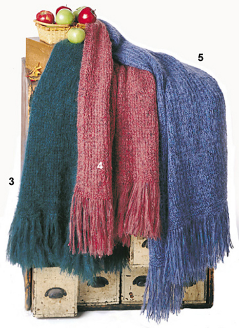 Throws Galore: #5 Mohair Classic & Celeste Throw