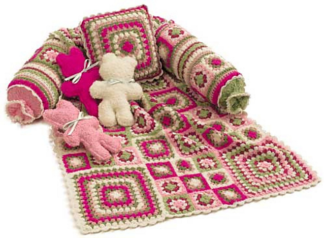 Rosamund Baby Set: Throw
