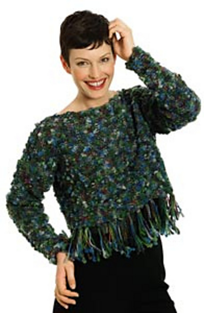 My First Fringed Pullover