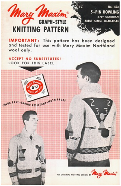 5-Pin Bowling Cardigan